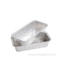 Aluminium foil food plate tray with lid